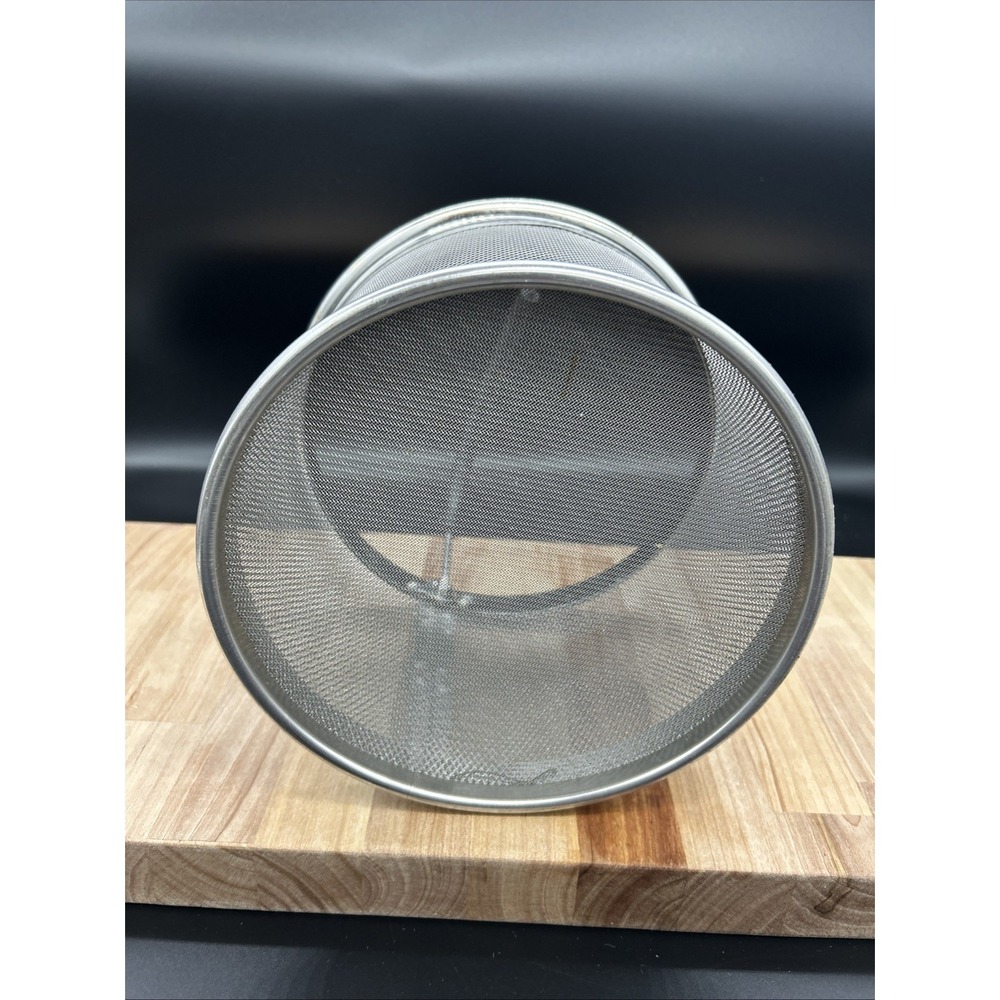 Cook's Essentials Mesh Pasta Frying Strainer Multi-Use Basket - Picture 4 of 9